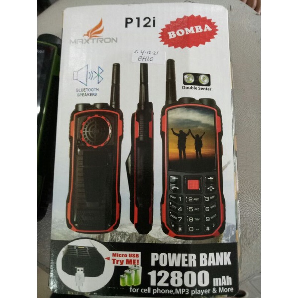promo hp suara keras bateray tahan lama dan tahan banting Maxtron p12 BOMBA