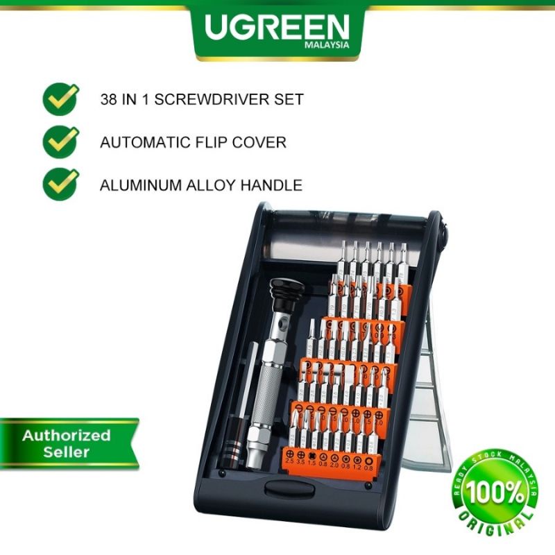 UGREEN Screwdriver Obeng Set Repair Tools Reparasi Komputer HP Laptop Kamera Radio