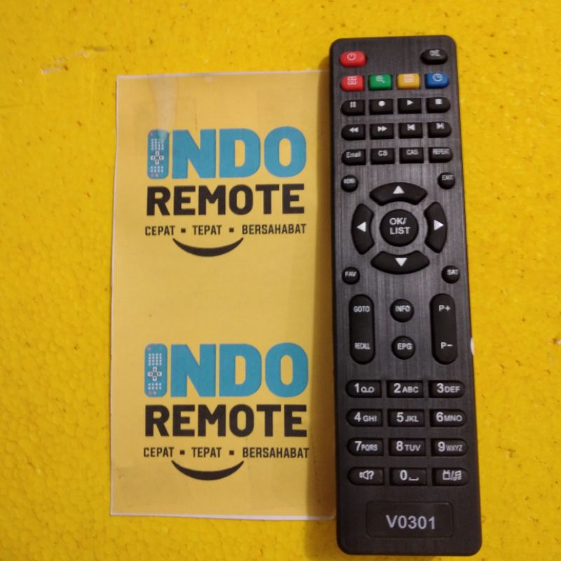 REMOTE PARABOLA KVISION BARU V0301