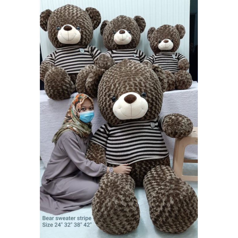 boneka teddy bear sweater import