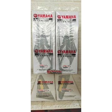 STRIPING LIS STIKER RX KING 2004 HITAM SET ORIGINAL YGP