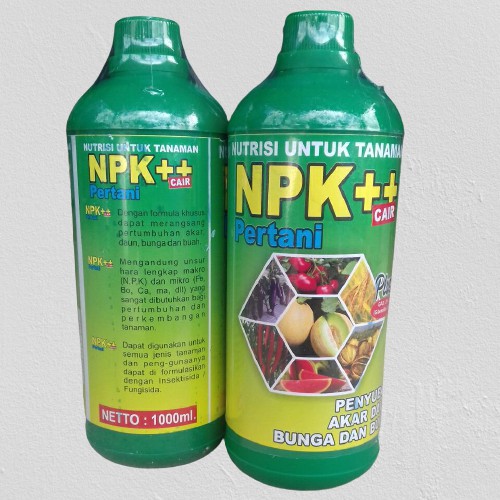 NPK++ CAIR PERTANIAN - NUTRISI TANAMAN 1 LITER / NPK CAIR 1L