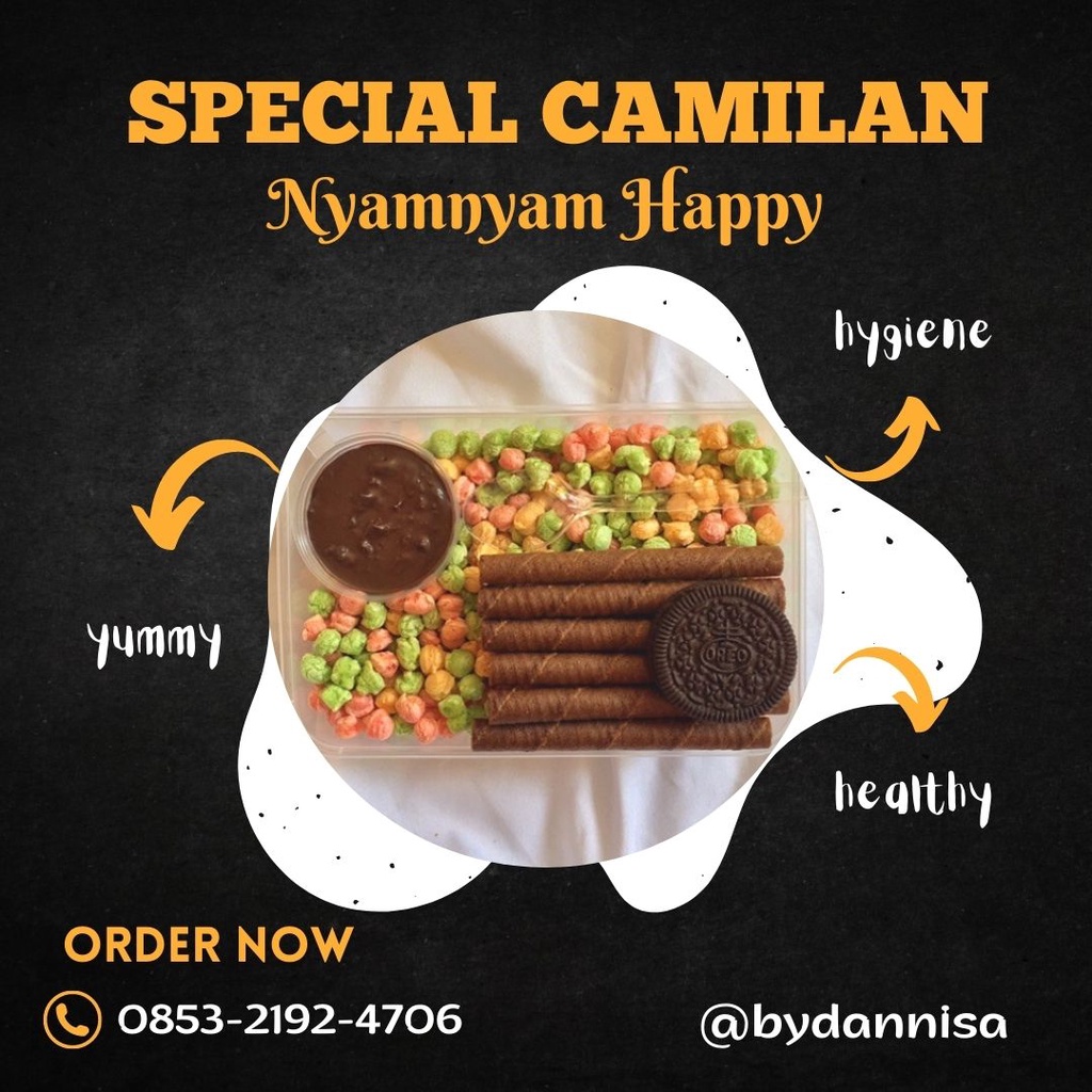 

Nyamnyam Rice Crispy Box Happy Coklat Manis