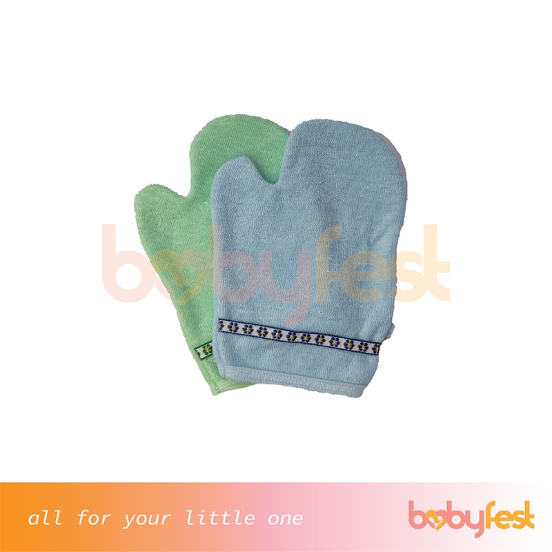 Babyfest Washlap Waslap Jari / Kotak Snobby @1pcs