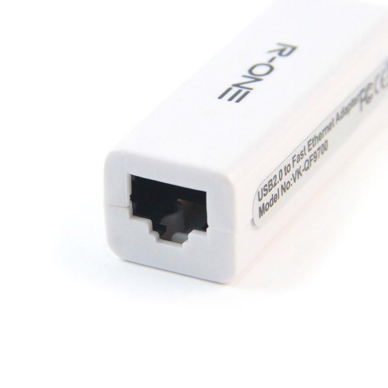 CONVERTER USB TYPE C TO LAN RJ45 / R-ONE USB TYPE-C ETHERNET ADAPTER / KONEKTOR KABEL LAN DARI TYPEC - TEKNO KITA