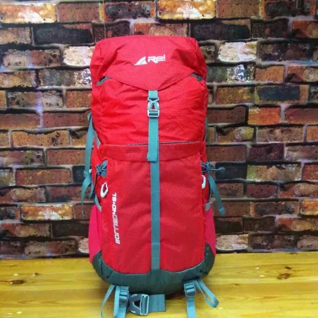 Tas Carrier Rei Borneo 40+5L Tas Gunung Rei Original
