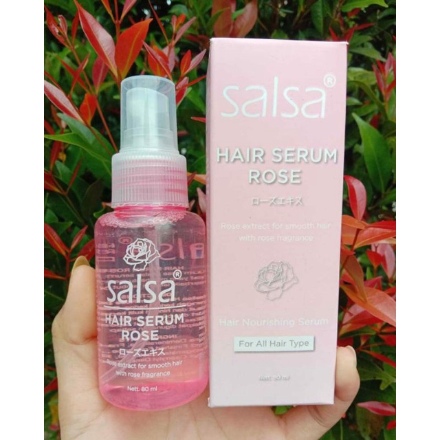 SALSA HAIR SERUM ROSE/ serum rambut salsa