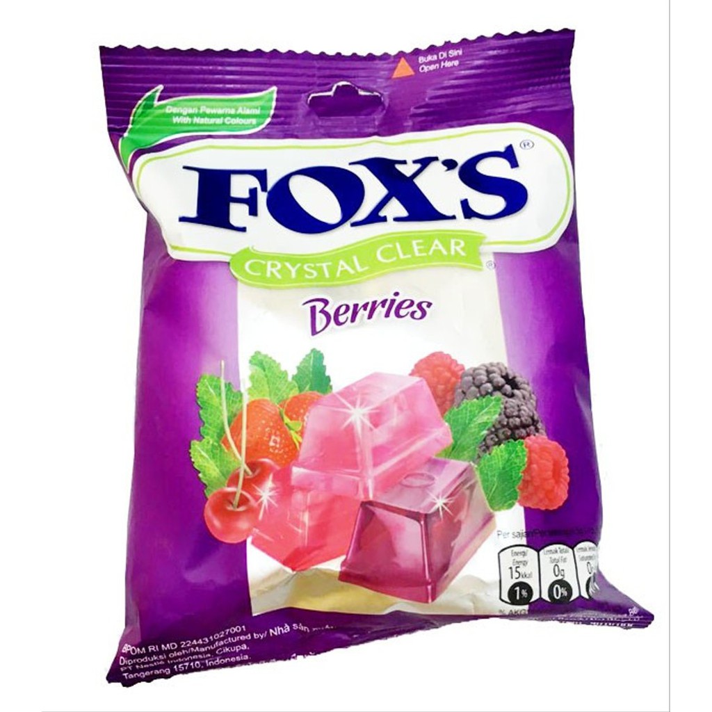 

FOX'S BERRIES BAG 90G