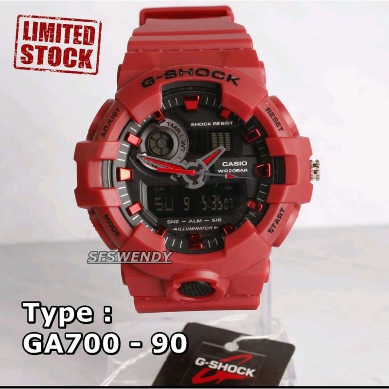 Jam Tangan GA700 Jam Tangan_G_Shock_Jam Tangan Water Resist_G_Shock_Jam Tangan Pria