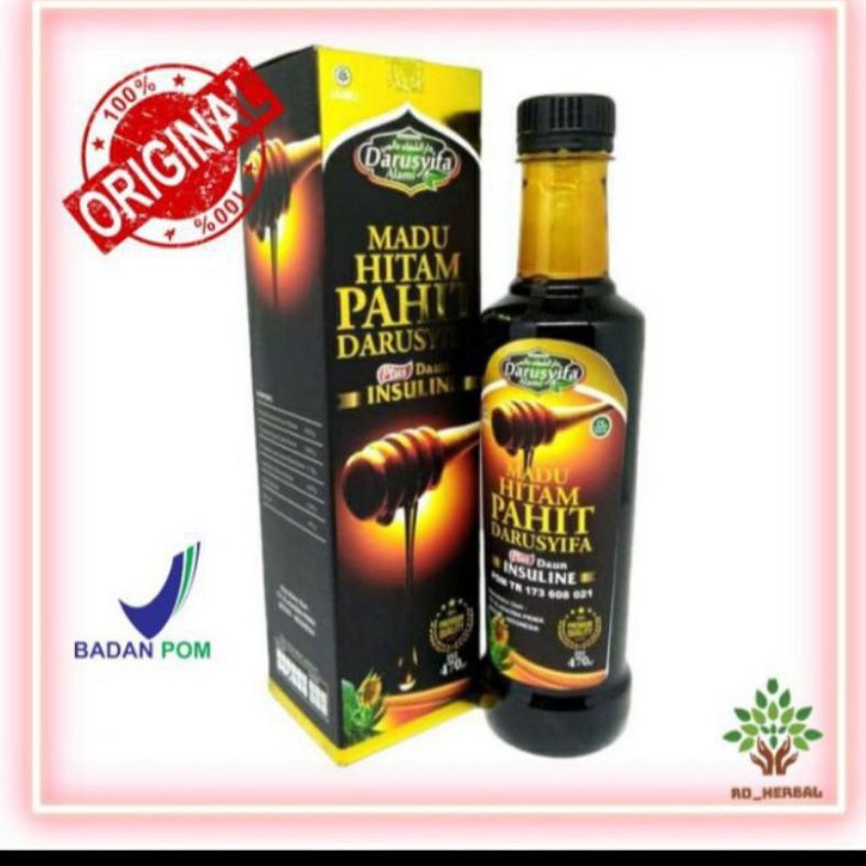

Madu Hitam Pahit Darusyifa Plus Insuline Diabetes Stamina Batuk Asma