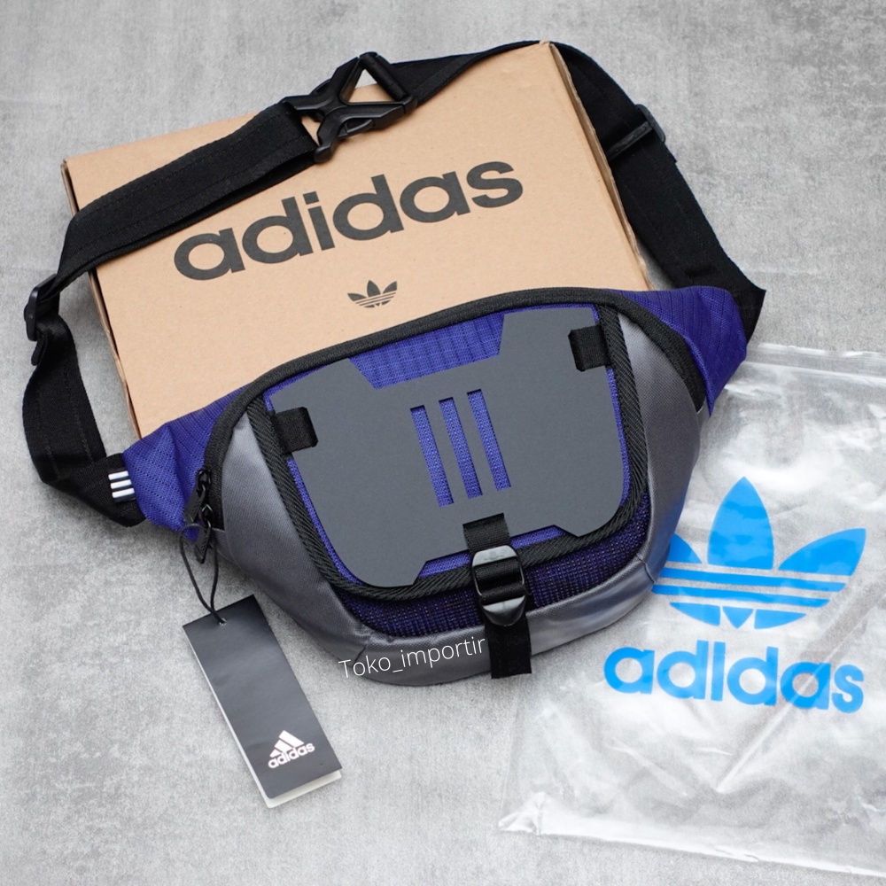 Waistbag Adidas Akrilik Import Mirror Original / Tas Selempang Pria