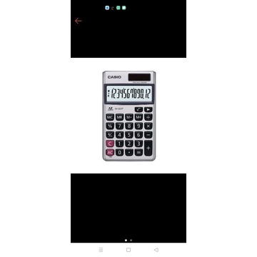 

Kalkulator casio sx320p
