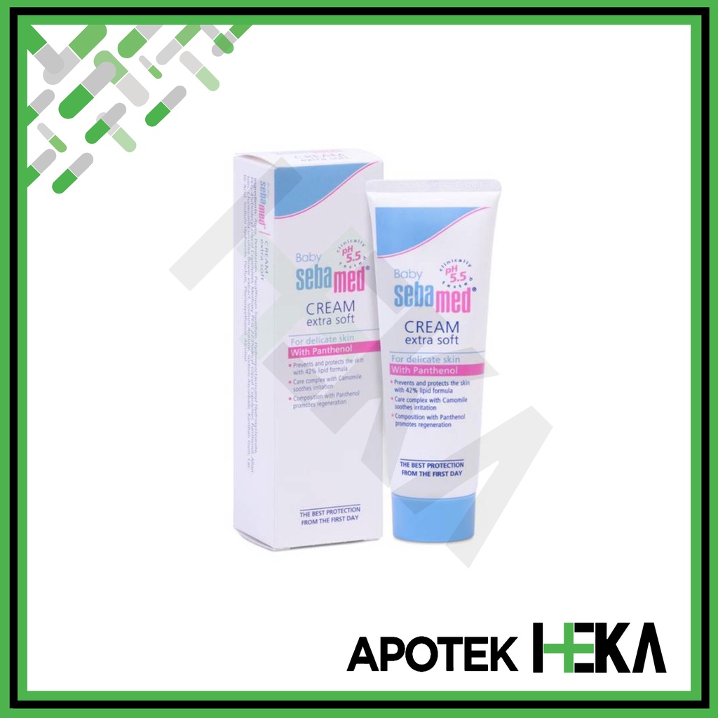 Sebamed Baby Cream 50 ml - Krim Bayi Extra Soft (SEMARANG)