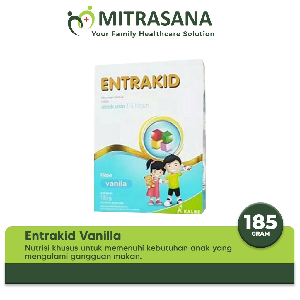 

Entrakid Vanilla - Minuman Nutrisi Lengkap Untuk Anak