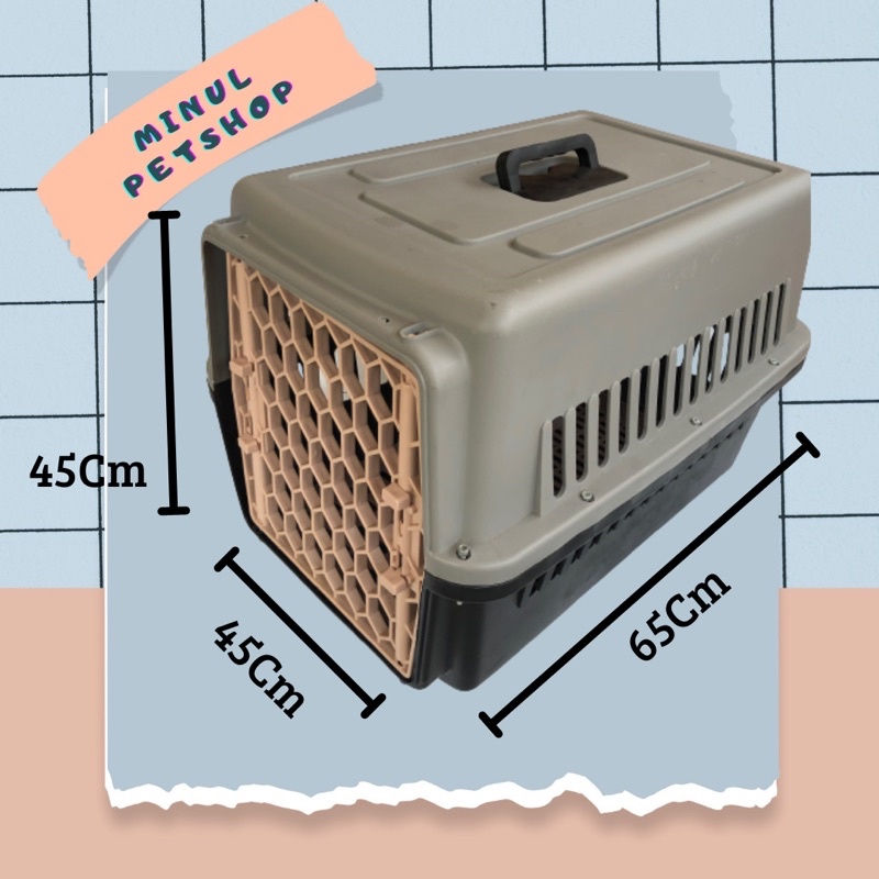 PET CARGO BESAR JUMBO SIZE (XL) | PET CARRIER | KENNEL BOX | KANDANG CARGO KUCING ANJING