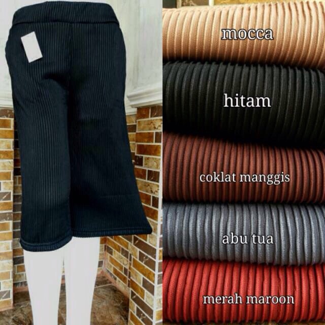 Kulot pendek plisket kulot pendek murah kulot jumbo Kulot pendek plisket kulot pendek murah kulot jumbo