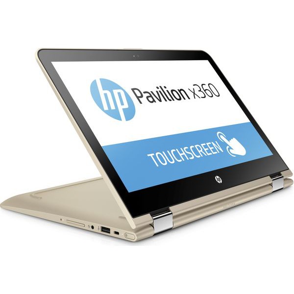 HP Pavilion x360 14-ba006TX - Touchscreen - i7-7500U - 8GB - 1TB+128SSD - Win-10 - Gold