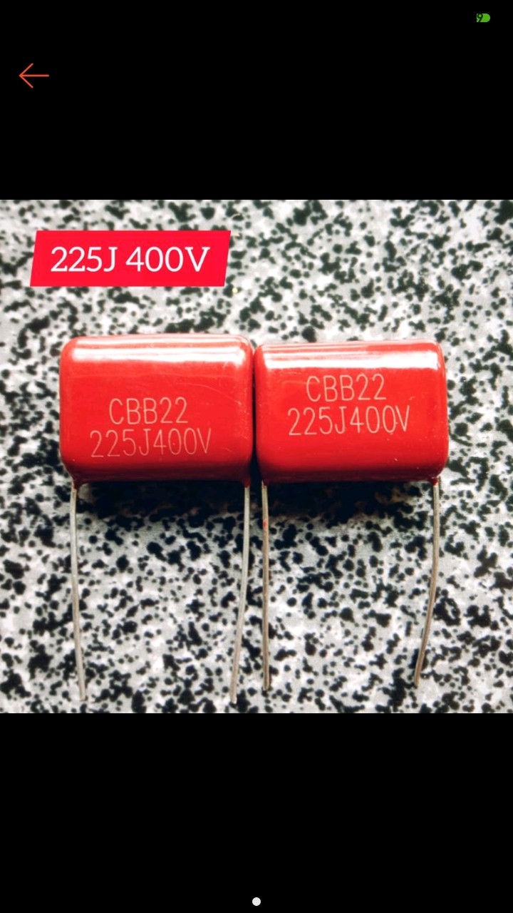 Capasitor Milar 225j 400v 225j-400v