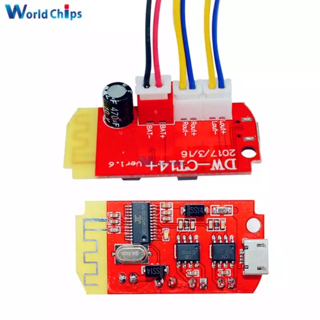 Audio Amplifier DC 3.7V 5V 3W DIY Bluetooth Speaker Musik modul MICRO USB