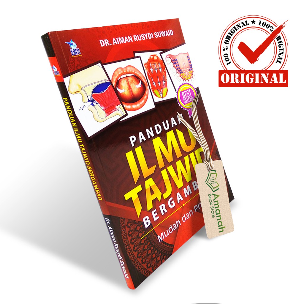 Jual Buku Panduan Ilmu Tajwid Bergambar - Penerbit Zamzam | Shopee ...