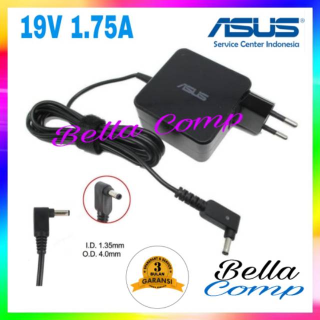 Adaptor Charger Laptop Asus VivoBook X201e, X202, X451, X453, X453m, X453ma 19v 1.75a grade original