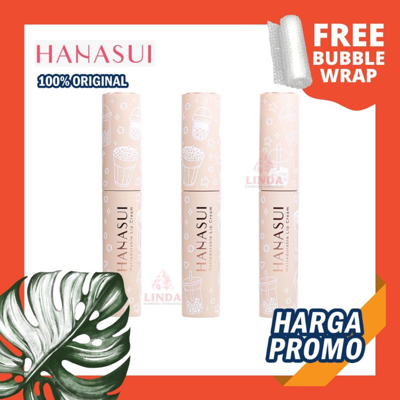 hanasui mattedorable lip cream boba edition 4g