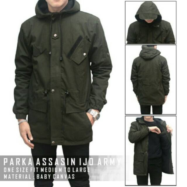 Parka Assasin | Parka premium | Parka baby canvas