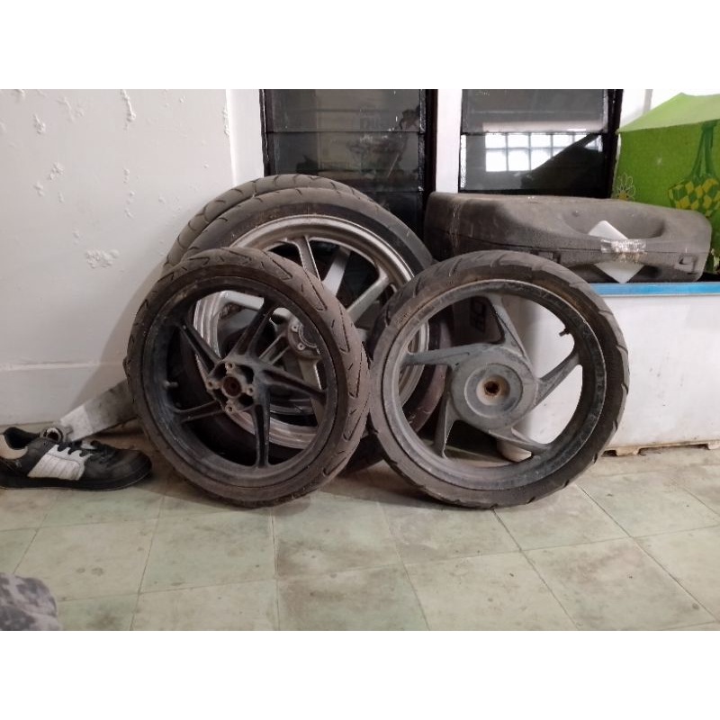 Velg 14 inci palang 5 ENKEI honda beat scoopy vario karbu lama old