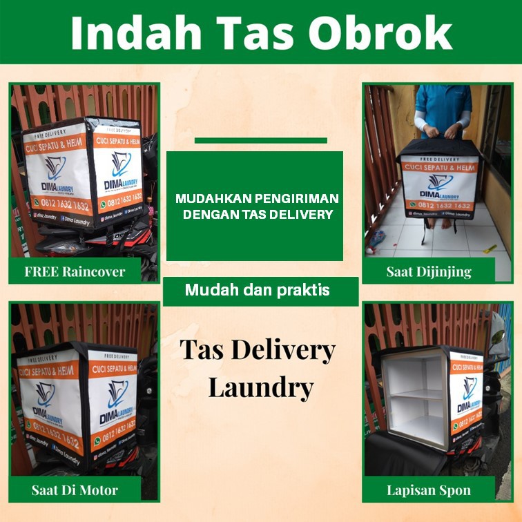 Tas Delivery Laundry / Tas Laundry / Tas Delivery Motor / Box Delivery Motor