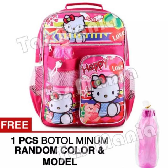 Tas hello kitty gratis botol