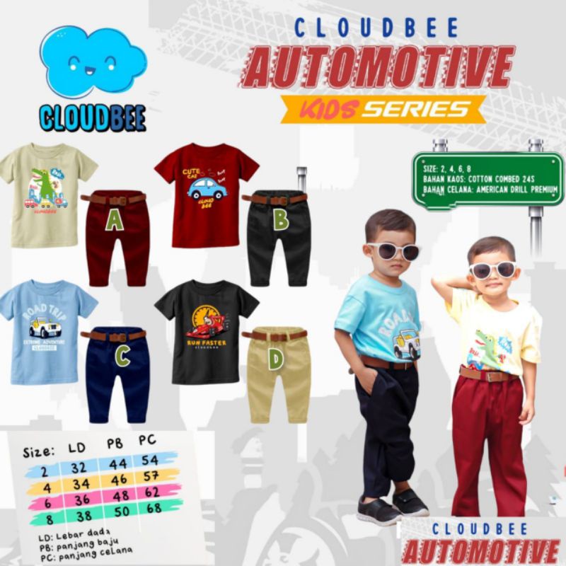 CLOUDBEE AUTOMOTIVE SERIES FOR KIDS