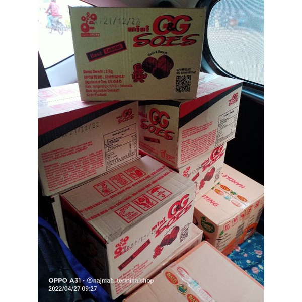 

GG Soes Coklat Karton