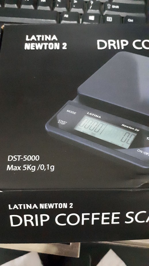 Latina Newton Dst Akurasi 0.1g Drip Scale Timbangan Digital Kopi