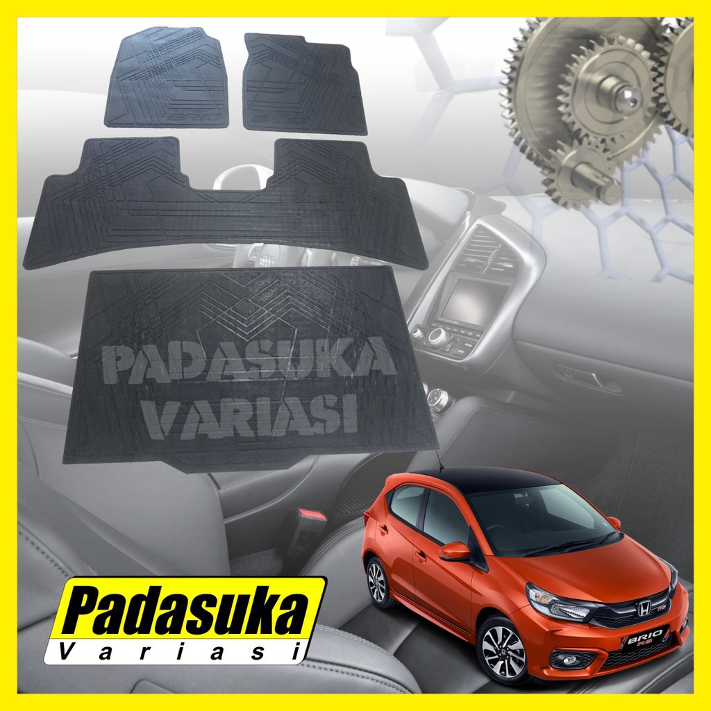 vg53h Karpet Brio Satya All New 2019 2020 Karpet Karet Brio RS 2019 2020 Karpet Honda Brio New 2020