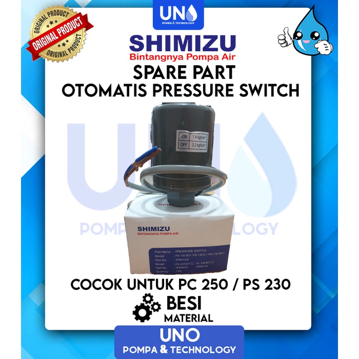 Otomatis Pompa Air Shimizu Original PC 250 / PS 230