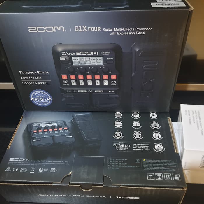 Efek gitar Zoom G1x four / G-1x Four / G 1x four