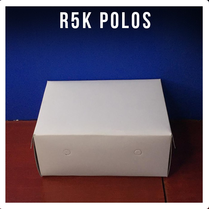 

Dus Kue 15,5 x 11,5 x 6,5 | R5K Polos AK | 250 gram