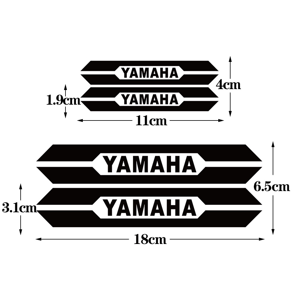 YAMAHA Nmax Xmax Aerox 155 MIO R1 R3 R15 Stiker Reflektif Fork Shock Absorber Body Decal Skutik Sepeda Motor Modifikasi Aksesoris