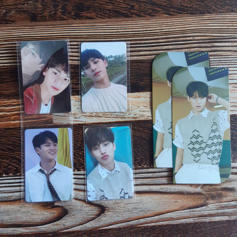 [READY STOCK] Photocard dan Bookmark SEVENTEEN Mingyu Henggarae Hana Dul Set Net Ktown Benefit