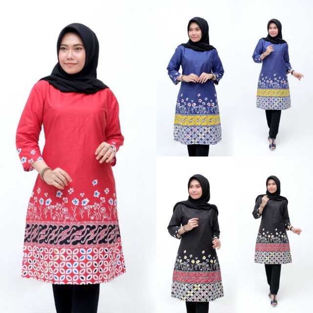 Baju batik untuk wanita gemuk