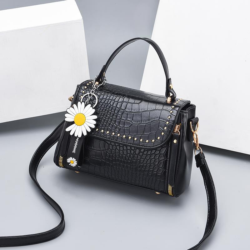 iBag GTF 288 !! TAS SELEMPANG WANITA IMPORT GANTUNGAN BUNGA
