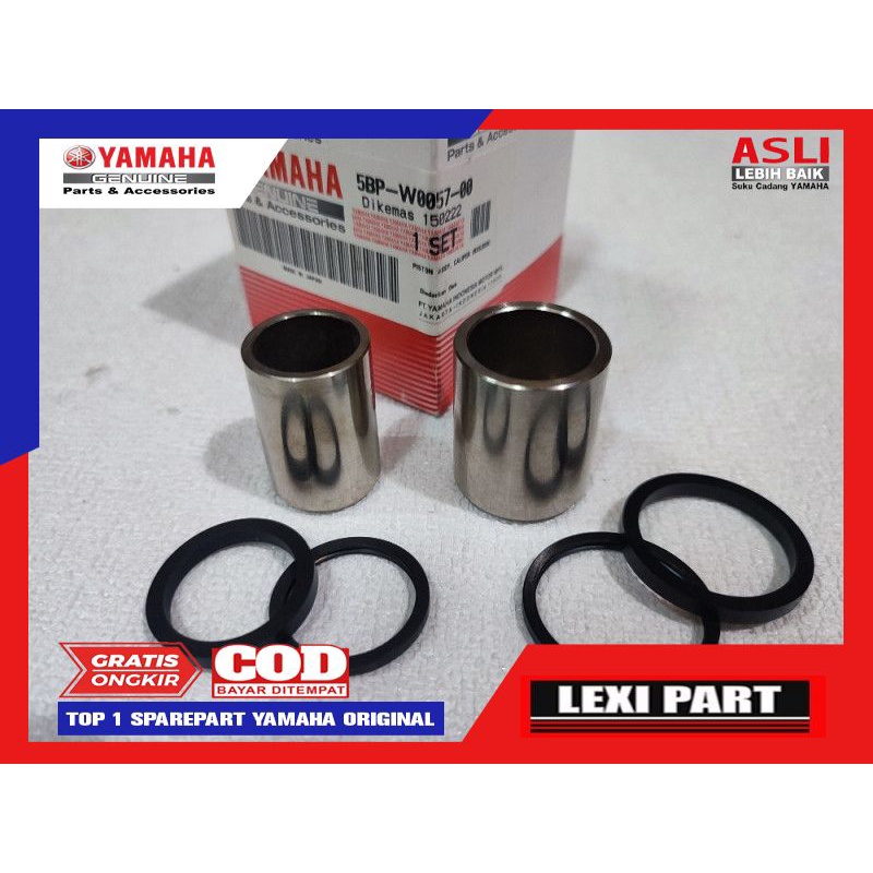 PISTON PALA BABI ASSY KALIPER RX KING RXKING NEW SCORPIO ORIGINAL 5BP-W0057-00