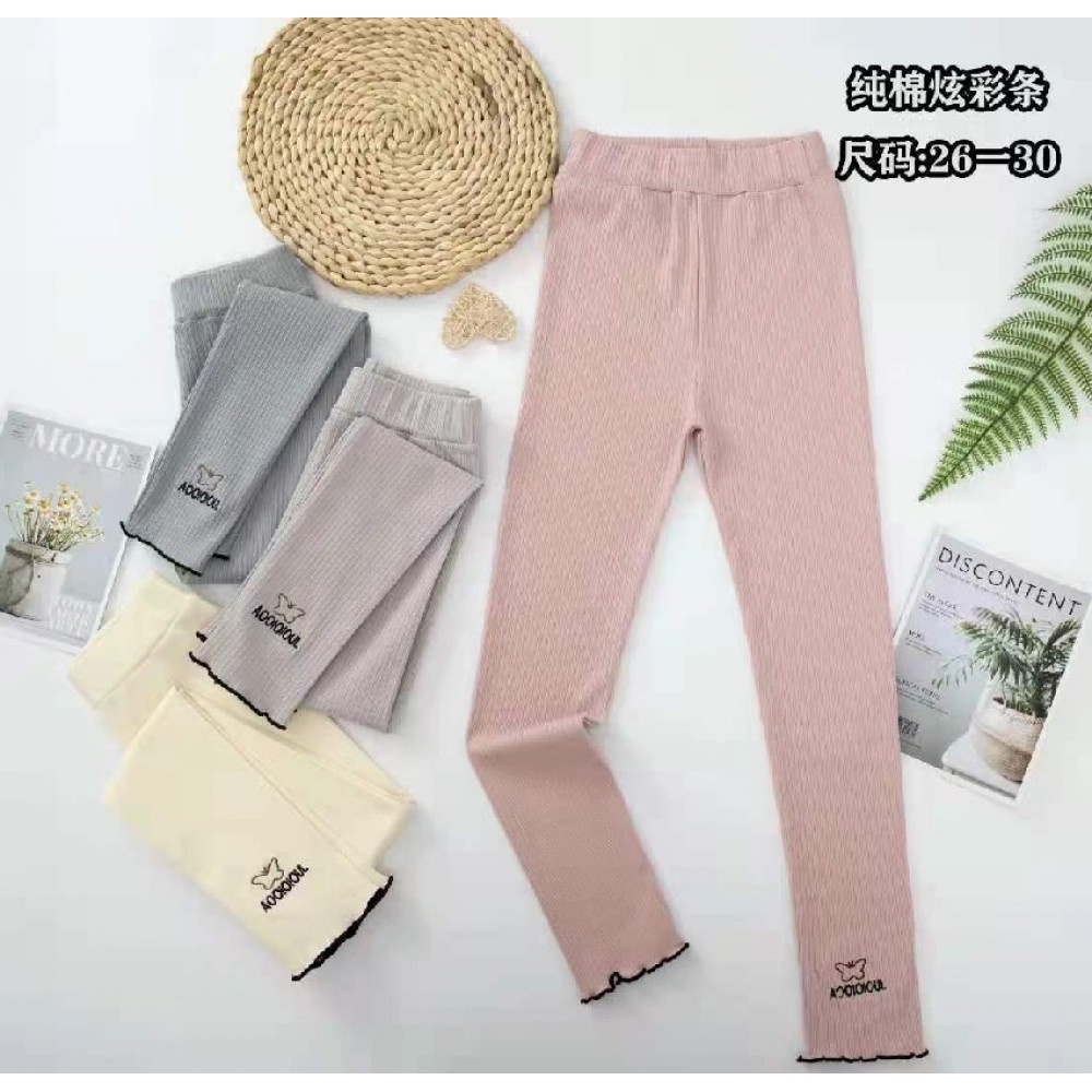 Terlaris Leging Anak Perempuan Import - Leging Butterfly Word Text Cute 7-12th