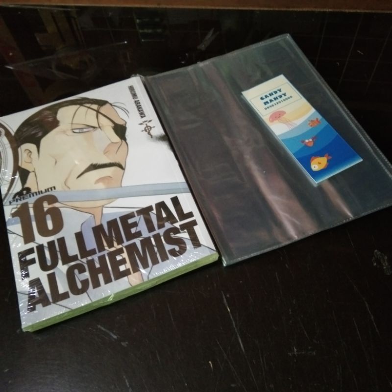 

SAMPUL MIKA KOMIK FULL METAL ALCHEMIST PREMIUM PO PREORDER 10 Lembar