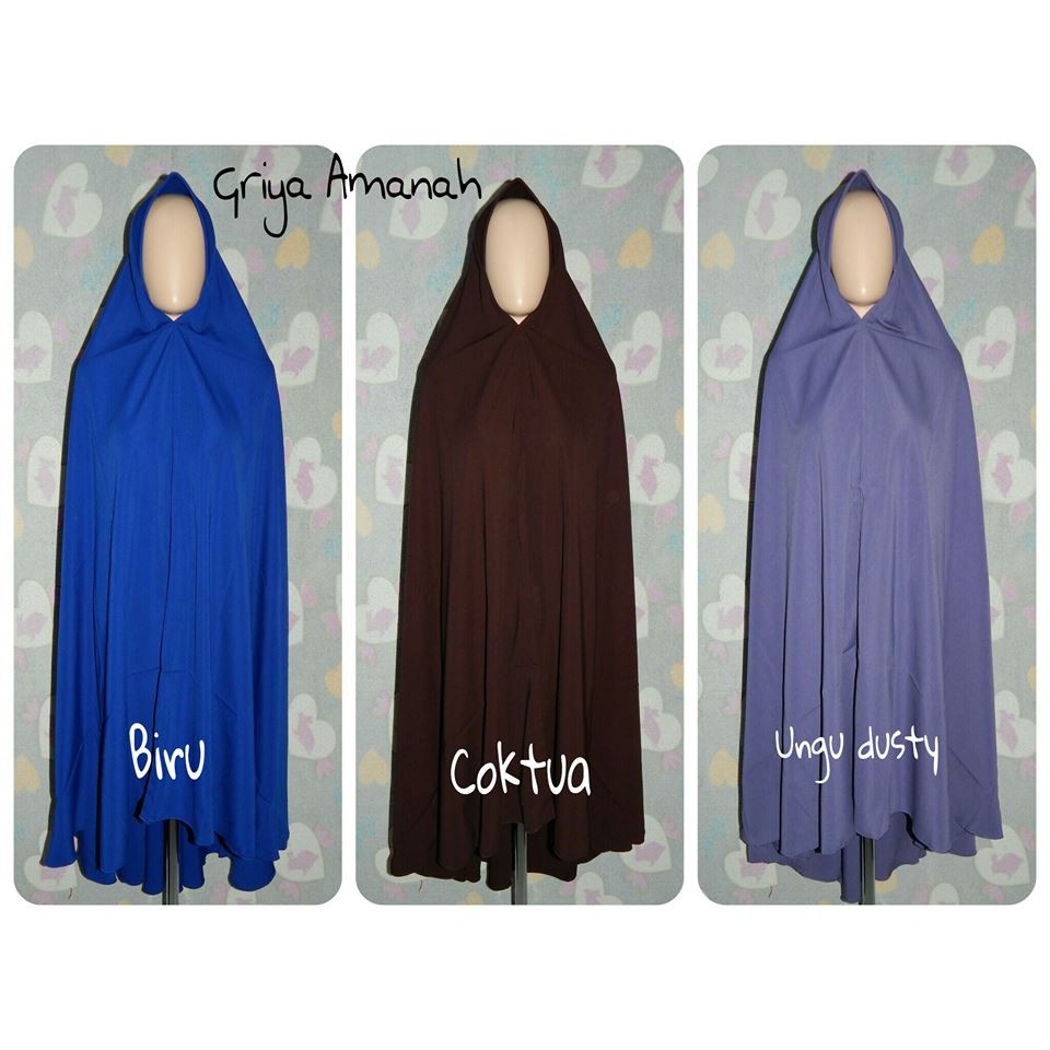 Jilbab Syari Instan Jumbo