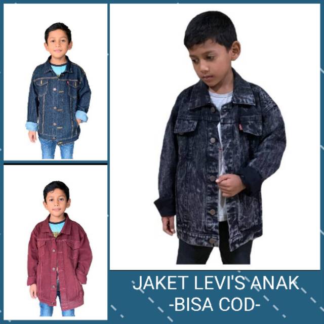 Jaket Levis anak tanggung
