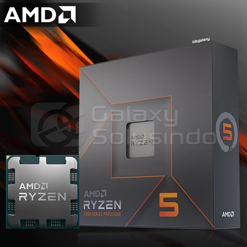 AMD Ryzen 5 7600X 6 Core 12 Thread 5.3Ghz AM5 Processor