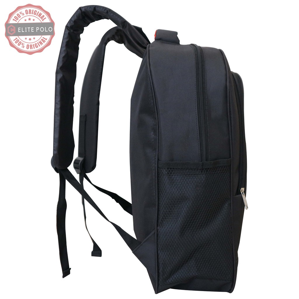 Ransel Pria Elite Polo Original Elegan Bagus Tas Dinas Seminar Kuliah