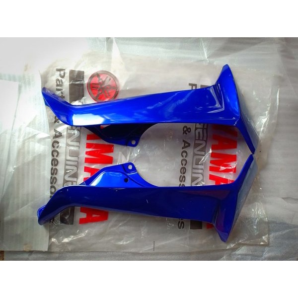 Sayap Luar Legshield Yamaha Vega R Original Biru Cover Sayap Depan Tebeng Vega Vega R Asli Ori