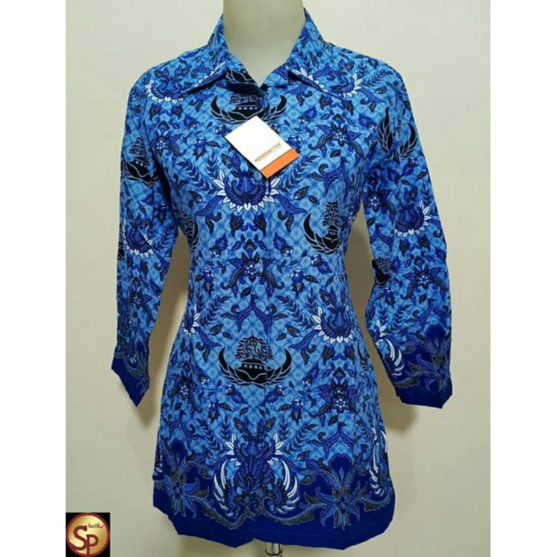 SERAGAM BATIK KORPRI KATUN WANITA JUMBO